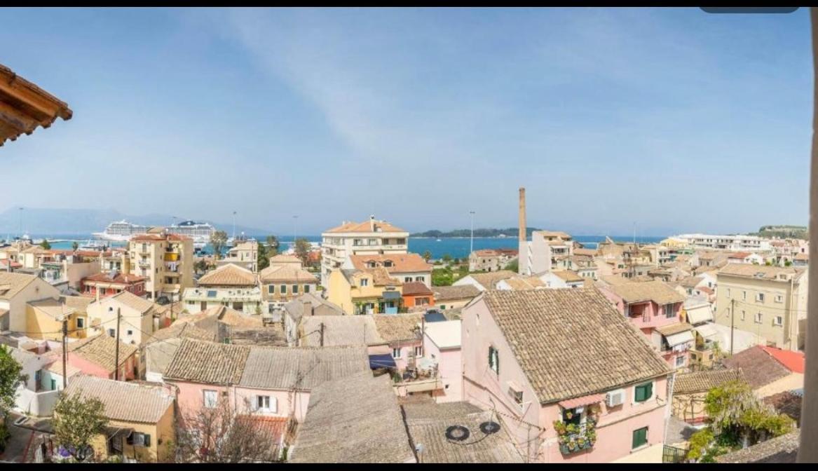 Makis Sea-View Apartment-Corfu Port Mantouki Exterior foto